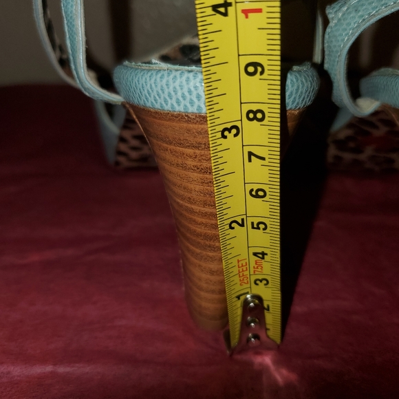 Warren Edwards Womens Open toe High Heeled Sandals 8.5 - Picture 8 of 12